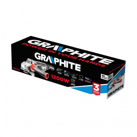 Szlifierka kątowa 1200W, tarcza 125 x 22.2 mm obroty 3000-11000 min??