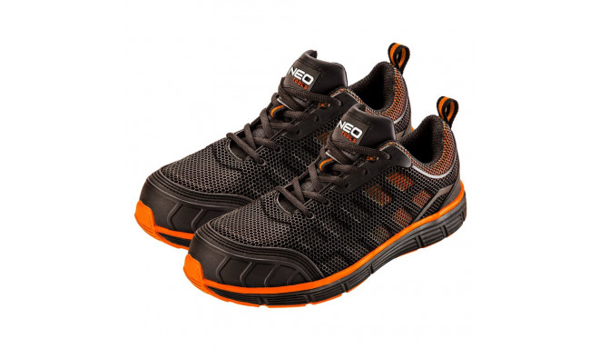 Półbuty robocze S1 SR FO, stalowy podnosek, rozmiar 43