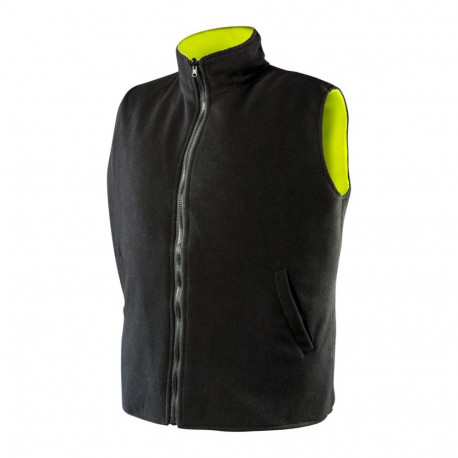 töövest, kahepoolne, üks pool helkur, kollane, suurus XL/56