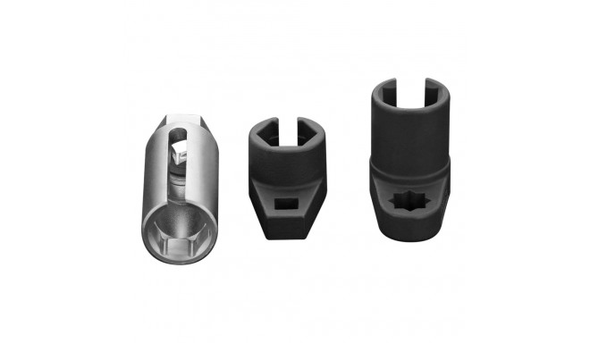 Lambda-sondi padrunvõtmete komplekt, 3 tk