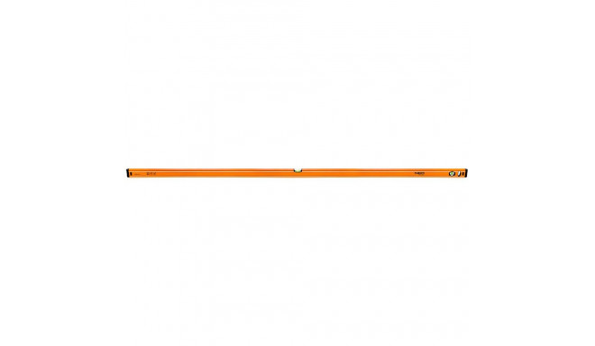 Poziomnica aluminiowa 200 cm, 2 libelle (3 tk.)