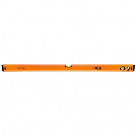 Alumiiniumist lood 100 cm, 2 libellit