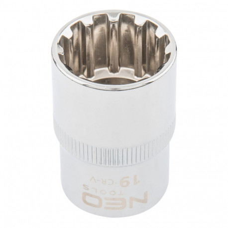 Spline-otsik 1/2", 19 mm (3 tk.)