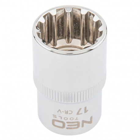 Spline-otsik 1/2", 17 mm (3 tk.)