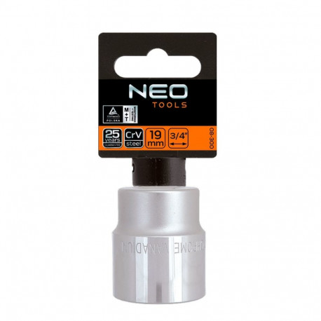 Kaheteistkandiline padrun 3/4", 30 mm