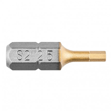 Końcówki wkrętakowe HEX2.5 x 25 mm, 2 szt. (3 tk.)