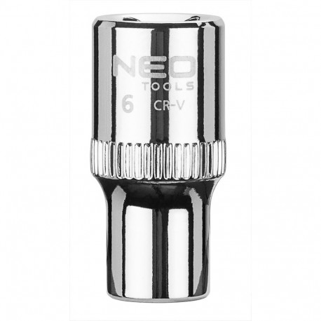 Nasadka sześciokątna 1/4", 6 mm, superlock (5 tk.)