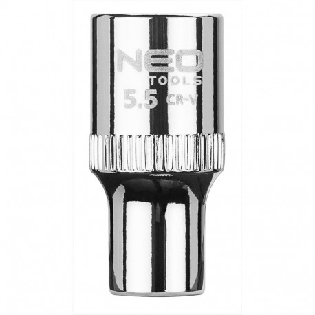 Nasadka sześciokątna 1/4", 5.5 mm, superlock (5 tk.)