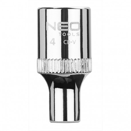 Kuuskantpadrun 1/4", 4 mm, superlock (5 tk.)