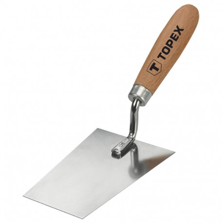 Trapetsikujuline krohviliib 160 x 80 mm, roostevaba teras