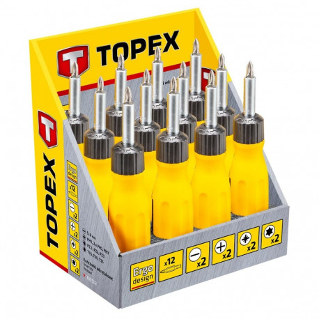 otsakud kruvikeerajale koos hoidjaga, komplekt 14 tk