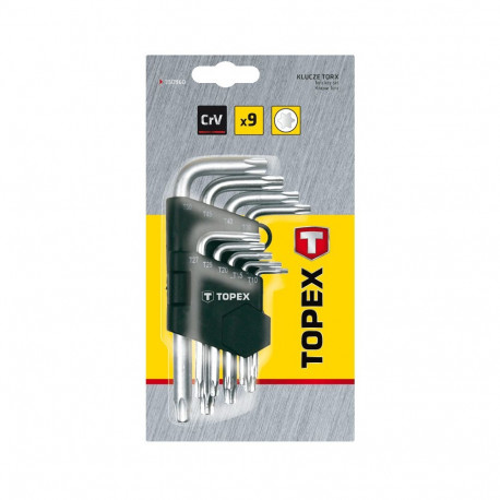 Torx T10-T50 võtmed, 9-osaline komplekt