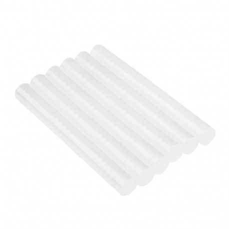 Kuumliimipulgad 11 mm, läbipaistvad, 6 tk (5 tk)