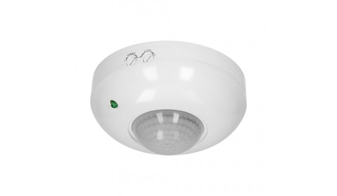 Czujnik ruchu 360st. IP20, 1200W, biały