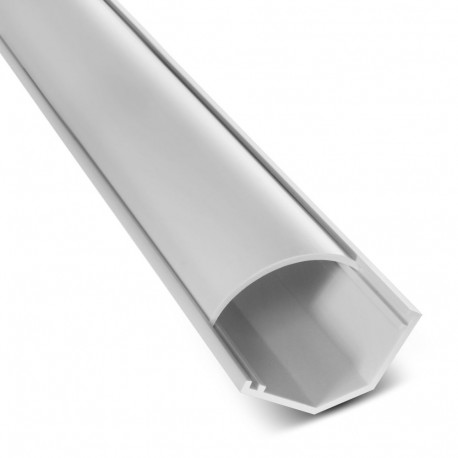 Listwa maskująca Maclean, kaablikanal teibiga, valge, 1.5m 43*23mm, MCTV-575