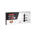 Uchwyt półka do DVD Maclean, potrójna, 8kg, MC-664