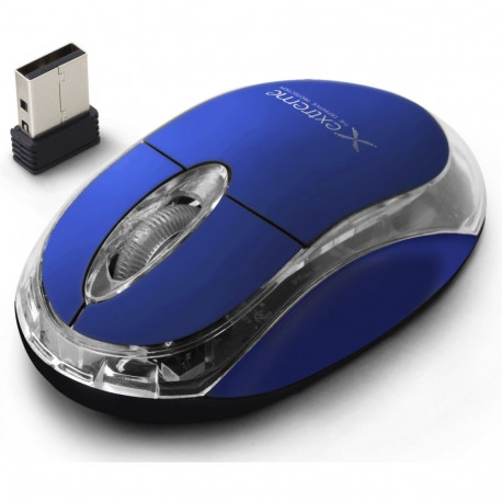 XM105B Extreme mysz bezprz. 2.4ghz 3d opt. usb harrier niebieska