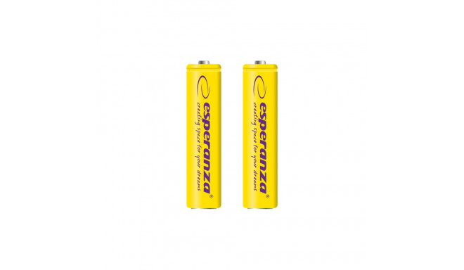 EZA101Y Esperanza ni-mh aaa 1000mah 2tk kollased akud