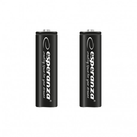 EZA105 Esperanza akumulatorki ni-mh aa high-capacity 2600mah 2szt czarne