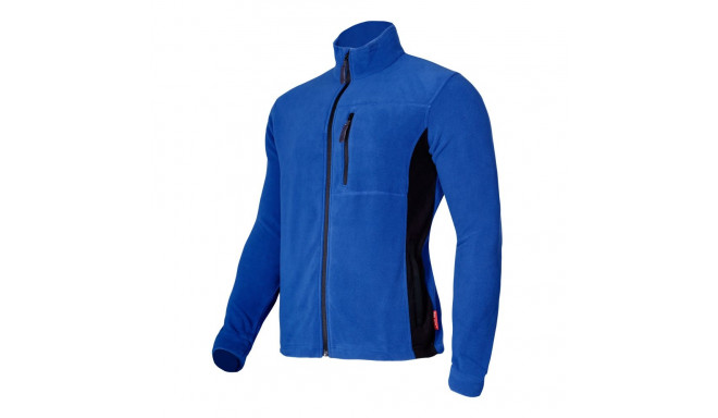 fliisjakk tumesinine-must, "2xl", ce, psb