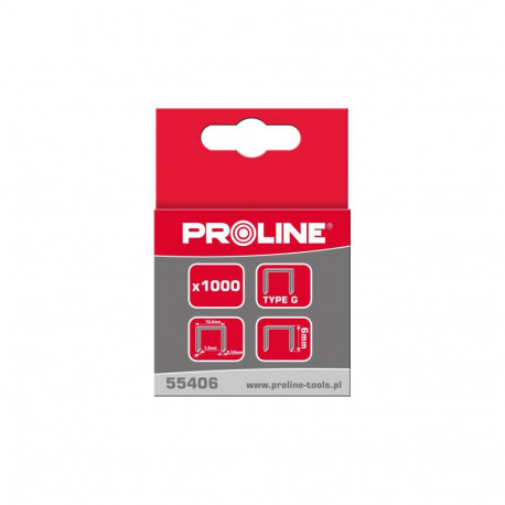 Zszywki typ g/11, 14mm, 10,6*1,2mm, 1000 szt, proline