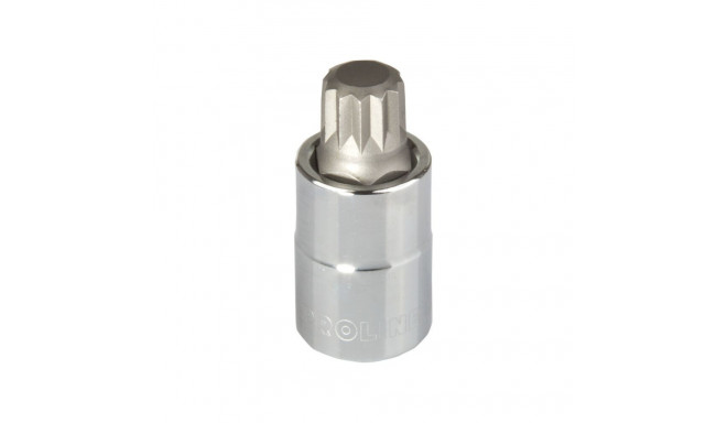 Bitonasadka 1/2'' m12 spline 55mm proline