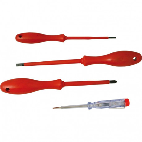 Wkrętaki zestaw domowy kk28 ze wsk.nap. szt.4 karta ce