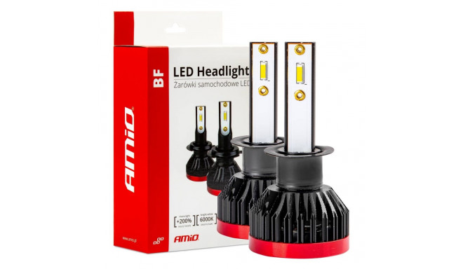 Autode LED-pirnid BF seeria H1 6000K Canbus Amio-02240