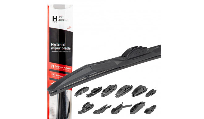 Pióro wycieraczki amio hybrid multiconnect 23" 580mm 58cm 11 adapterów amio-02210