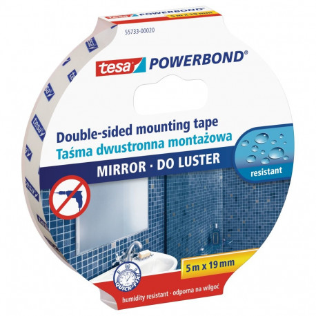 Taśma montażowa powerbond do luster 5.0m:19mm(h6695207)