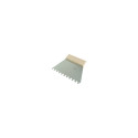 Szpachla stalowa 180mm, ząb 4*4mm