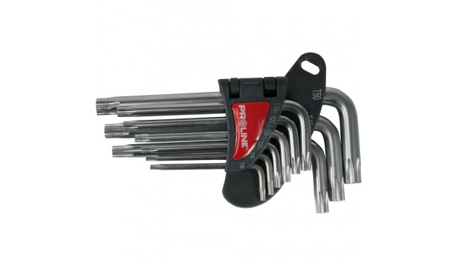 Torx võtmete komplekt 9 tk T10-T50 CV Proline