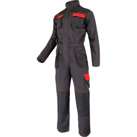 Kombinezon grafit.-pomar., 190g/m2, "3xl (60)", ce, lahti