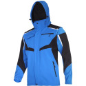 Kurtka softshell z kapt.i odp.rękaw.,nieb-cza,"2xl",ce,lahti
