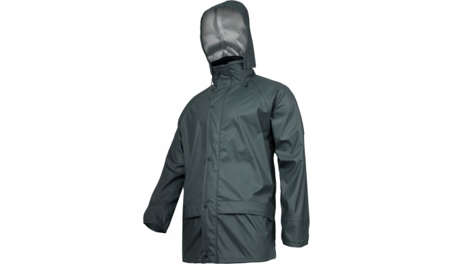 PU vihmamantel roheline XL CE lahti