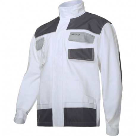 Bluza biało-szara 100% bawełna, "l (52)", ce, lahti