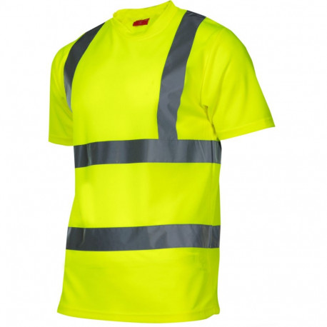 Hoiatus T-särk, kollane, "2XL", CE