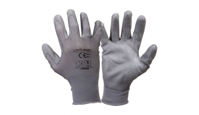 PU hallid kindad l230208p, 12 paari, "8", CE, lahti