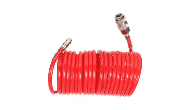 Spiraalvoolik pu 5m, 8x12mm, 10bar, kiirliitmikud proline