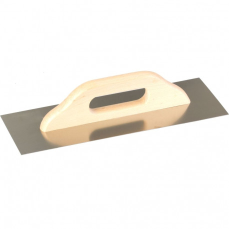 Paca roostevaba 580*130mm, sile, puidust käepide