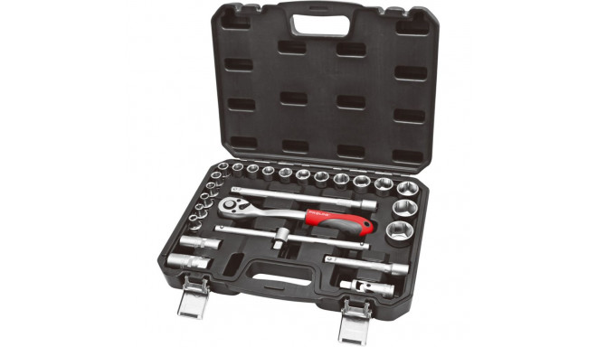 Zestaw 25 tk. nasadate ja otsikute 1/2 crv proline