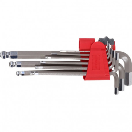 proline kuuskantvõtmete komplekt 9 tk 1.5-10mm s2 pallotsaga