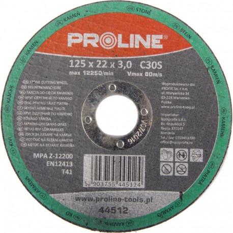 Tarcza do cięcia kamienia, t41, 230x3.0x22c30s proline