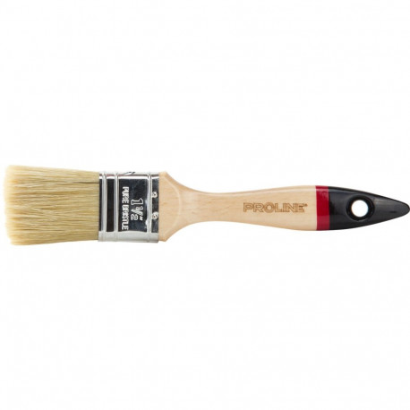 Pędzel angielski prof.,1,5"rączka drew.,lakier.,olej,proline