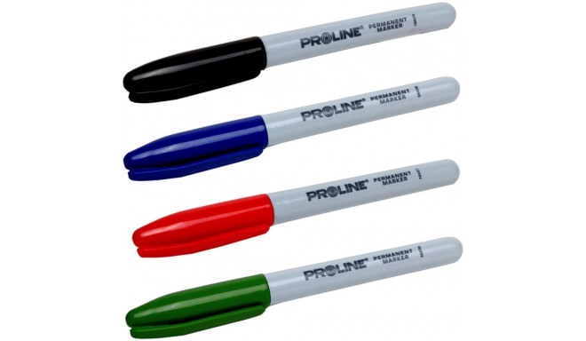 Püsiv marker "mini", must, proline (80 tk.)