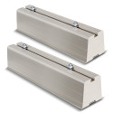 Uchwyt podstawa mocowanie do klimatyzatora / pompy ciepła Maclean, długość ramienia 450mm, PVC, kpl 