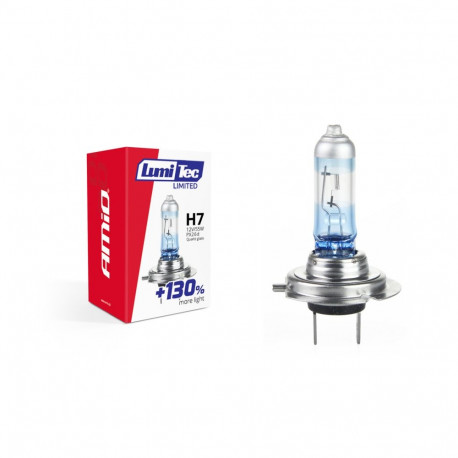 Żarówka halogenowa h7 12v 55w lumitec limited +130% amio-02133