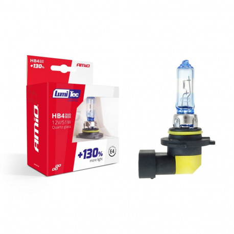 Żarówki halogenowe hb4 12v 51w lumitec limited +130% duo amio-02104