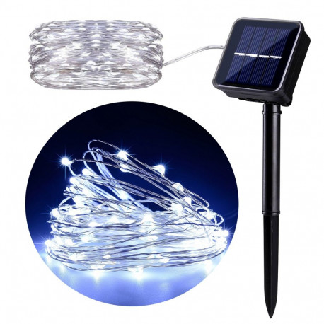 Solaarne aiavalgusti GreenBlue dekoratiivne 100 LED 10m 600mAh GB164