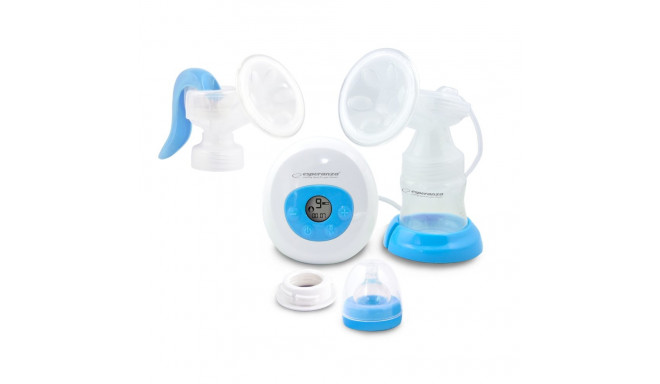 ECM003B Esperanza elektriline/käsitsi 2-ühes rinnapump sinine
